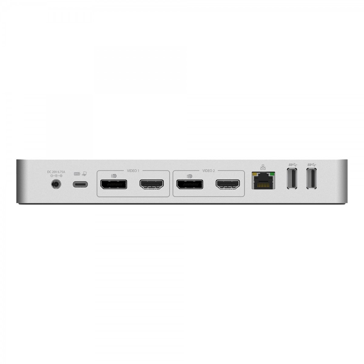 StarTech.com DK30C2DPPDUE station d'accueil Avec fil USB 3.2 Gen 1 (3.1 Gen 1) Type-C Noir, Gris