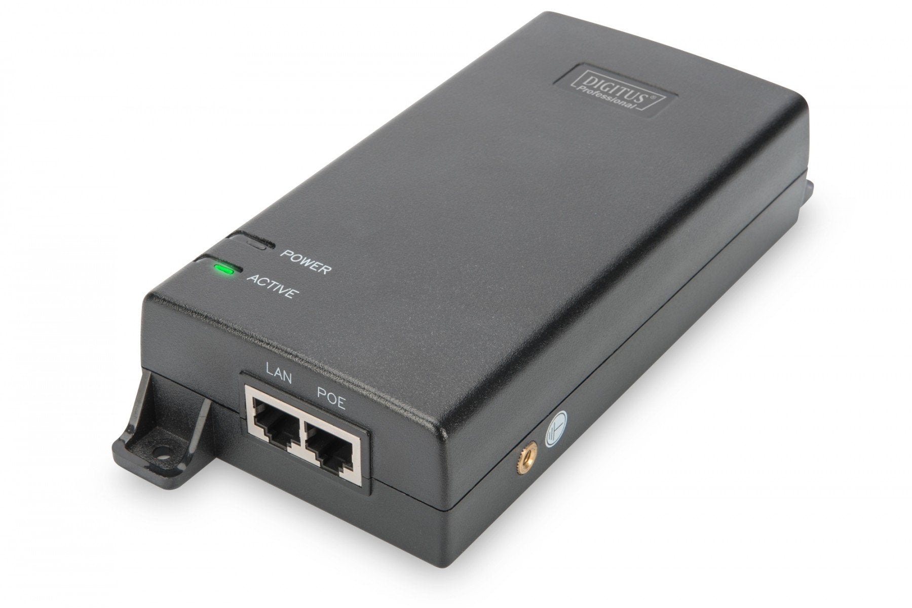 Ultra Injecteur PoE - 802.3at - 60 watts - Gigabit Ethernet - 10,100,1000 Mbit/s - IEEE 802.3at - Noir - 400 m - Chine