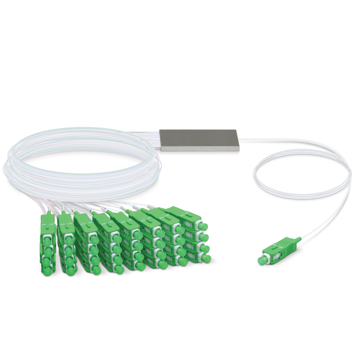 Ubiquiti Networks UF-SPLITTER-4 câble de fibre optique 4,06 m SC/APC 4x SC/APC Blanc