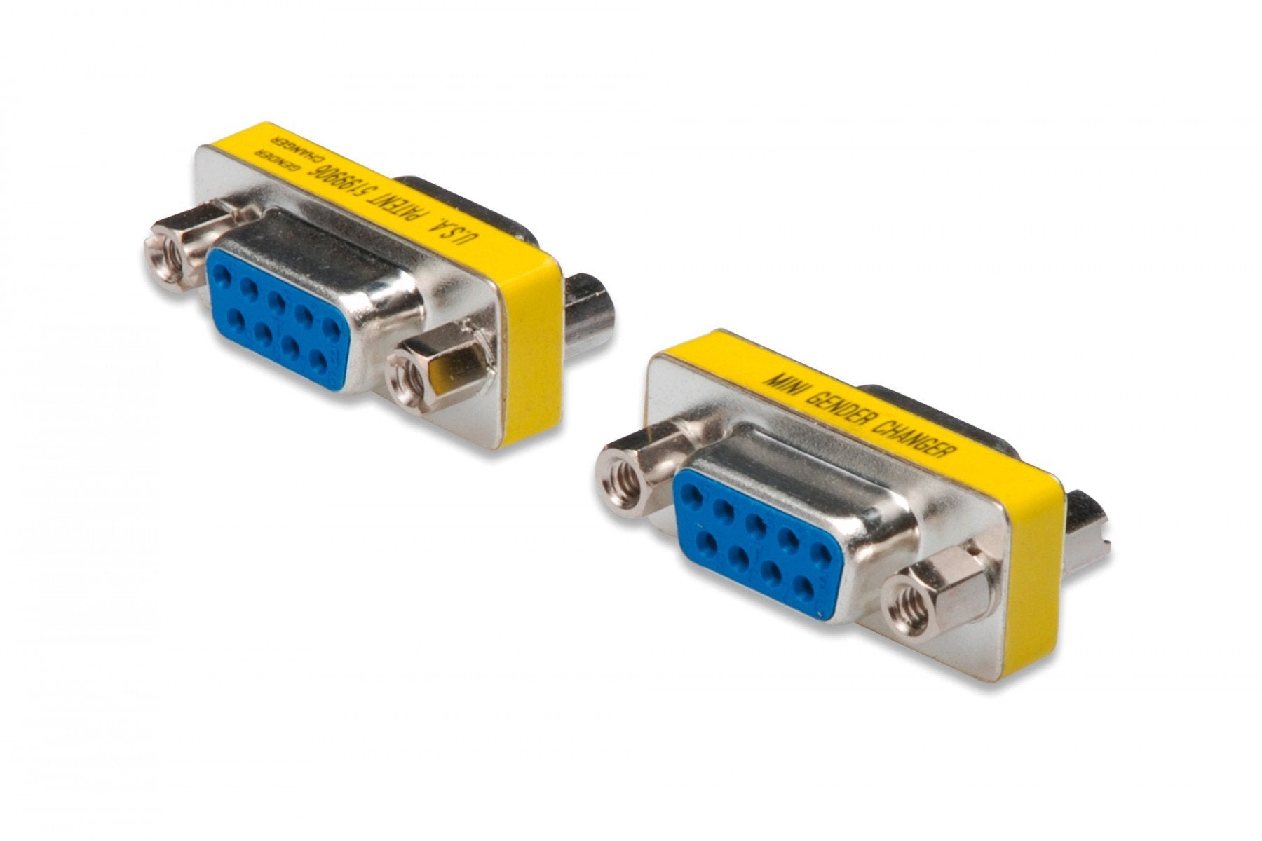 Digitus AK-610506-000-I changeur de genre de câble D-Sub Jaune