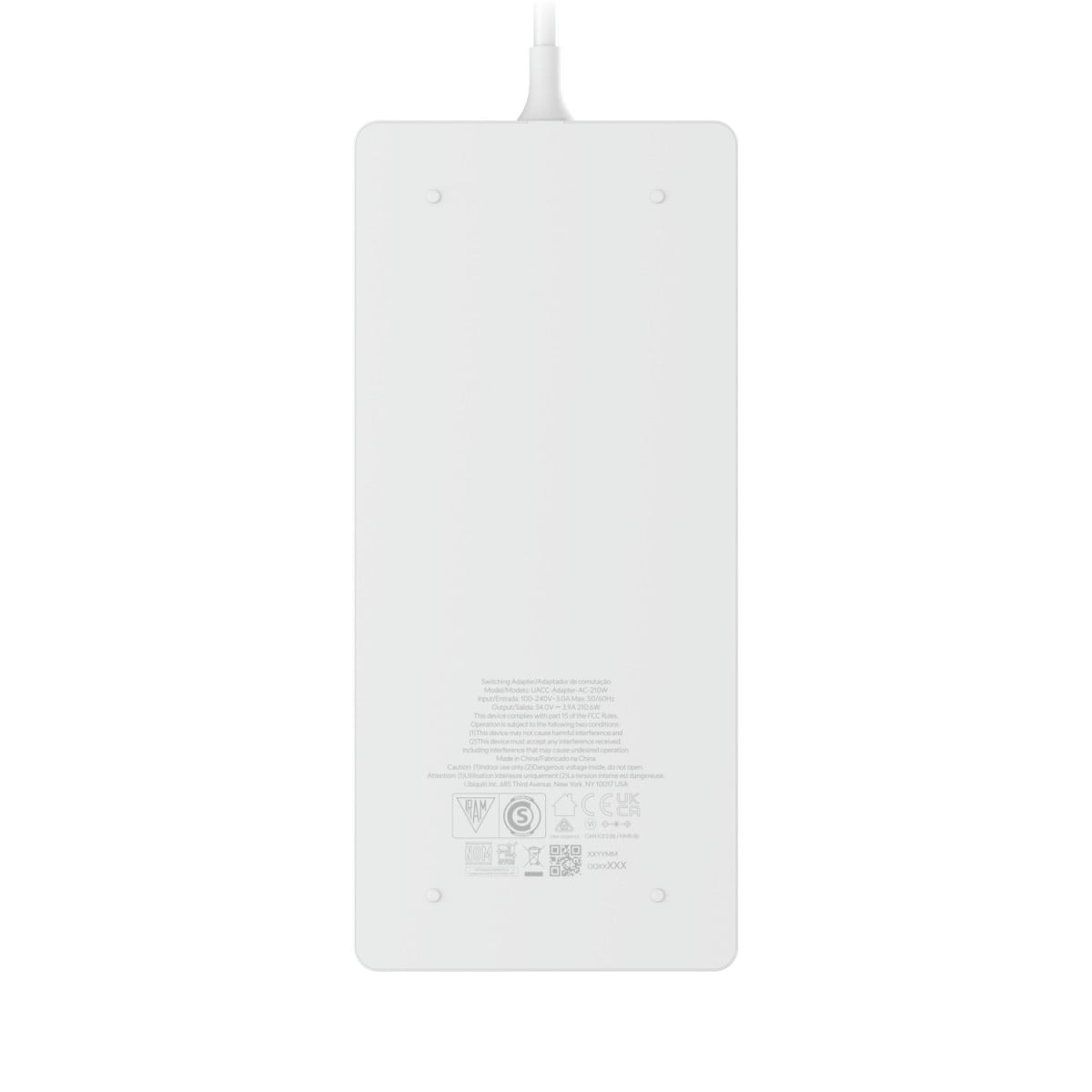 AC-to-DC power adapter for UniFi switche