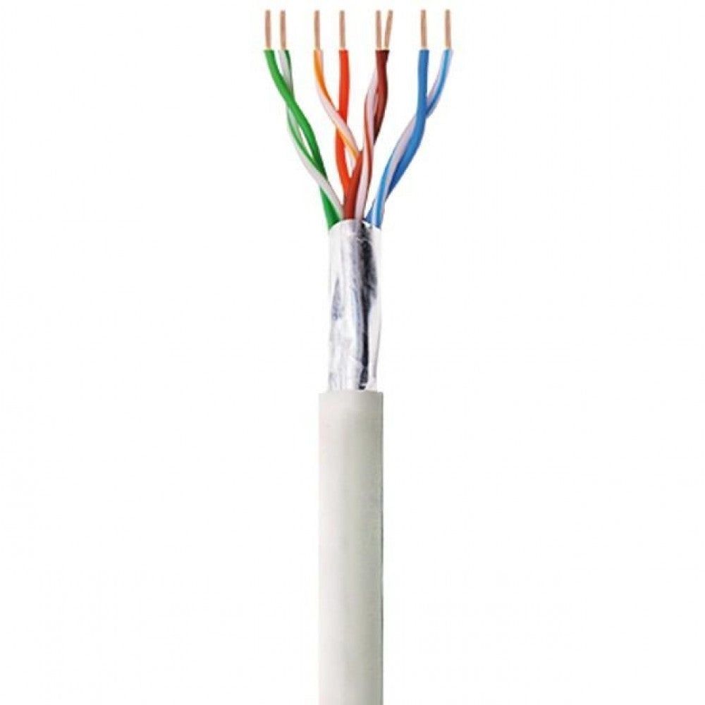 Câble Techly ITP-C5F-305-RIS Cat5e F/UTP LSZH 305m 100% CU Gris