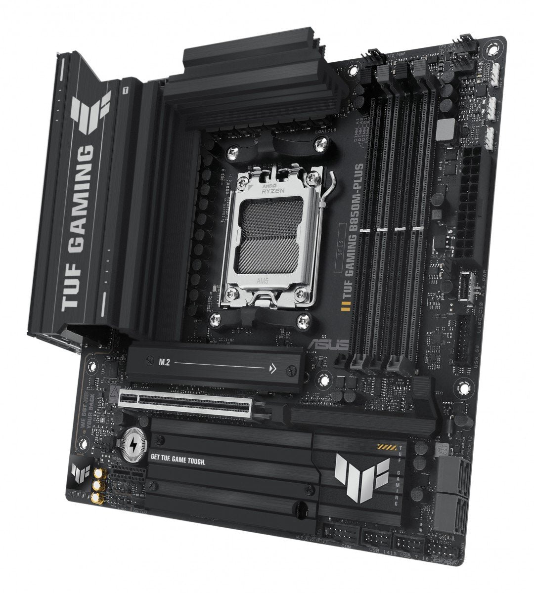 ASUS TUF GAMING B850M-PLUS AM5 DDR5 micro ATX MB 1xHDMI 1xDP 3xM.2 4xSATA