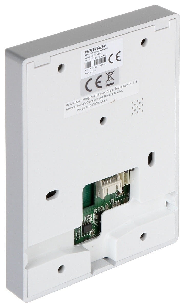 Terminal de contrôle d'acces Hikvision DS-K1T802E