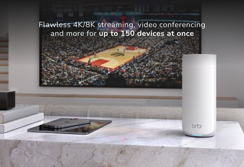 NETGEAR Orbi 8 TB Wi-Fi 7 3PK BNDL RBE873