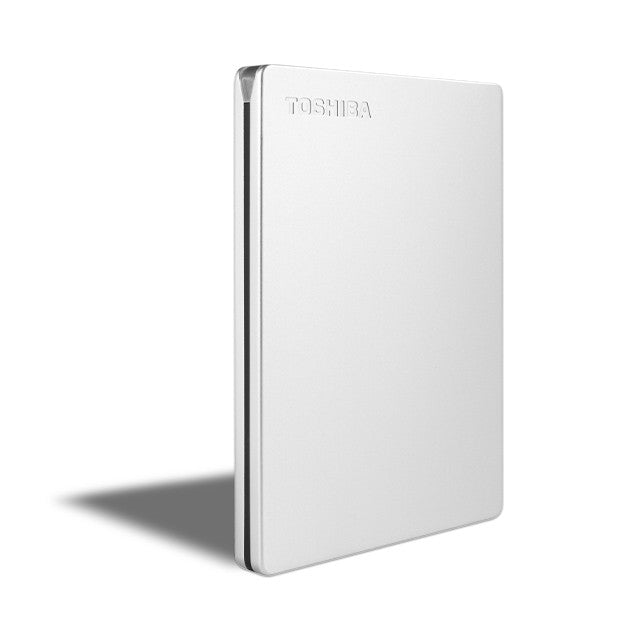 "Toshiba Canvio Slim disque dur externe 1 To 2.5"" Micro-USB B 3.2 Gen 1 (3.1 Gen 1) Argent"