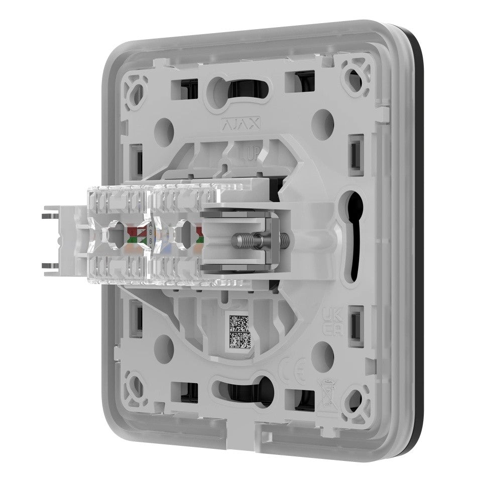 Ajax Systems 126188.317.BL SoloCover (LAN) - noir