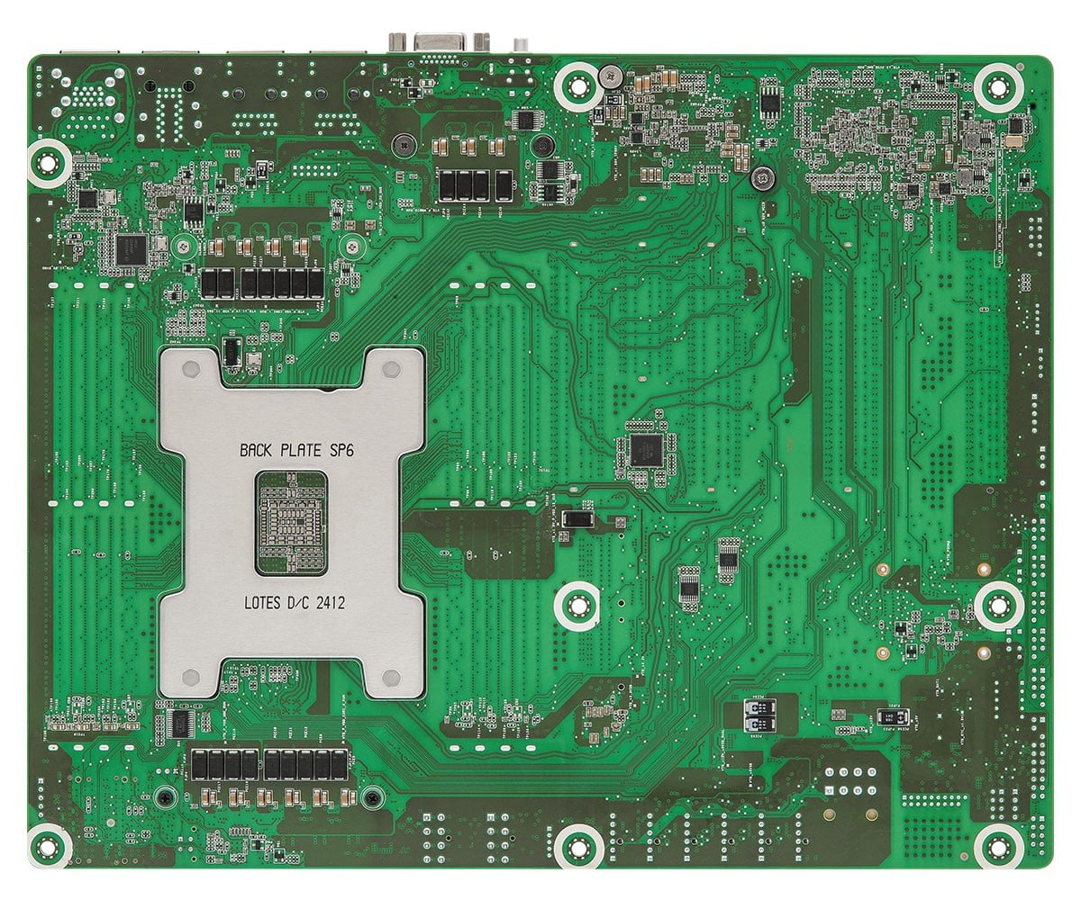 ASRock SIENAD8-2L2T, 1xSKT SP6, AMD EPYC 8004, SoC, 8xDIMM, 2xM.2, 2xGbE, 2x10GbE, IPMI