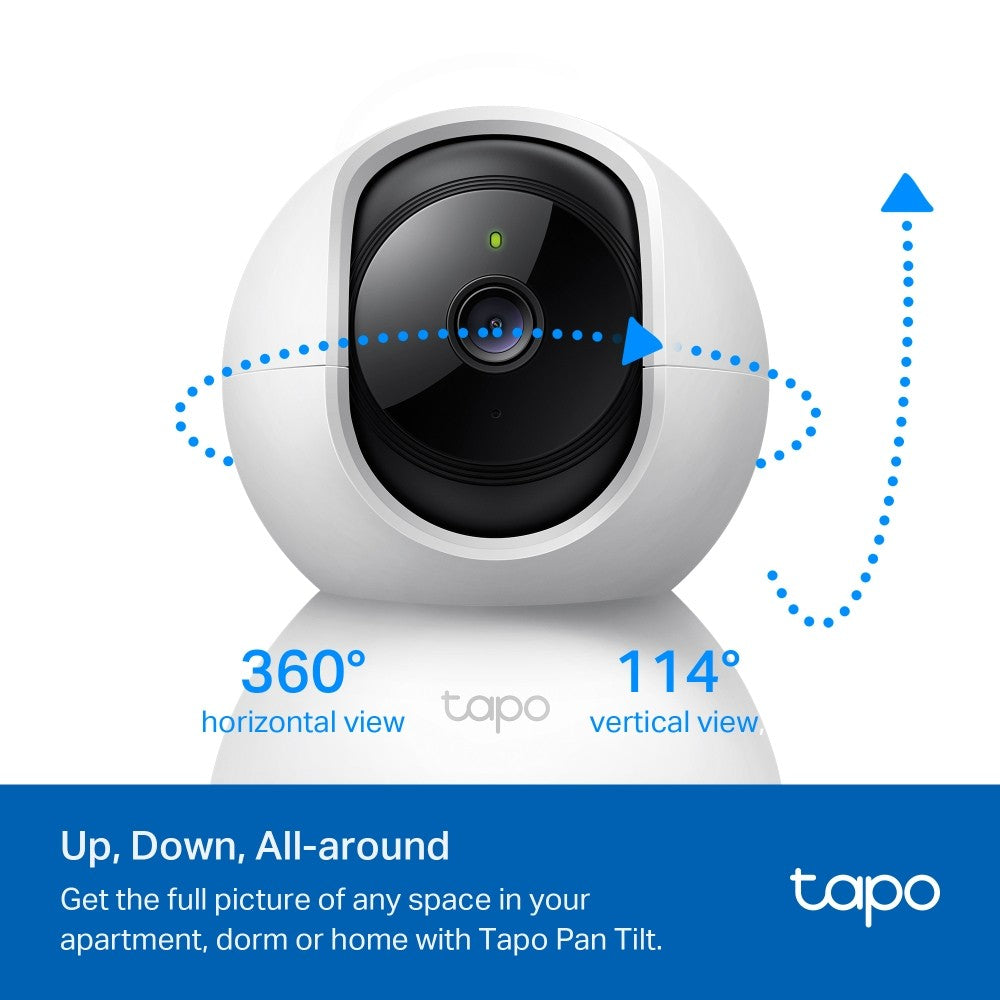 TP-Link Tapo C200P2 Sphérique Caméra de sécurité IP Intérieure 1920 x 1080 pixels Bureau