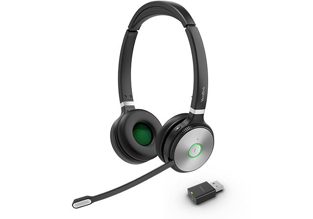 Yealink WH62 Portable Casque Sans fil Arceau Appels/Musique Noir, Gris