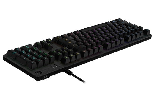 Clavier de jeu mécanique Logitech 920-009352 G512 Carbon GX Brown