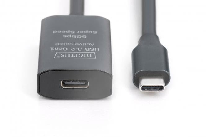 Câble d'extension actif, USB 3.2 Gen1, 5Gbps, USB-C vers USB-C, 5m