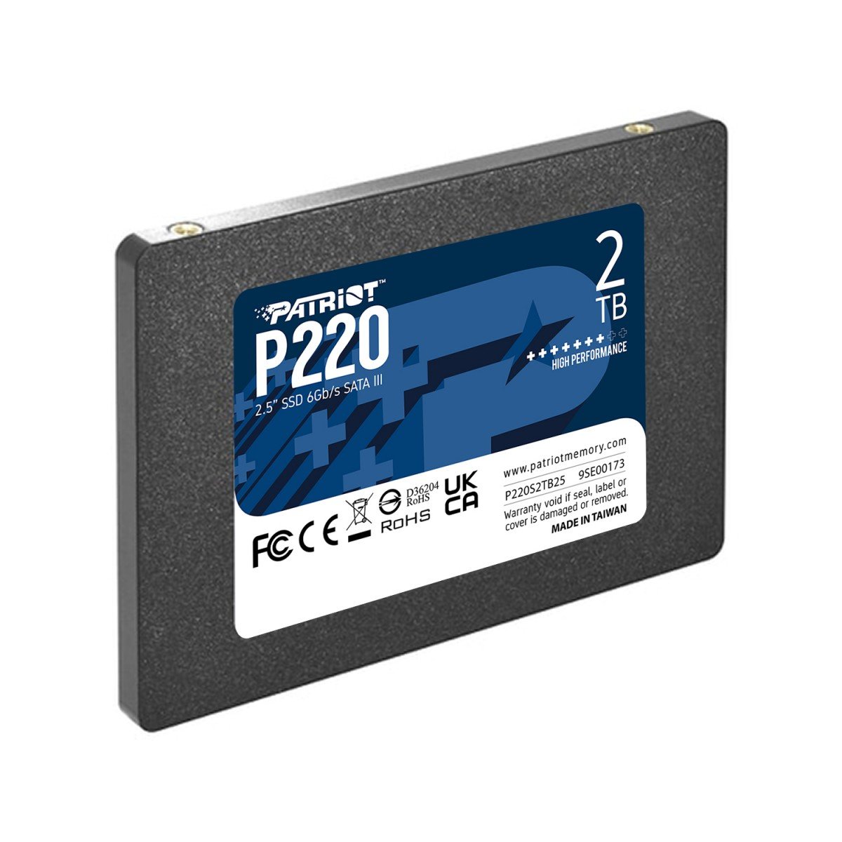 "Patriot Memory P220 2 To 2,5"" Serial ATA III"