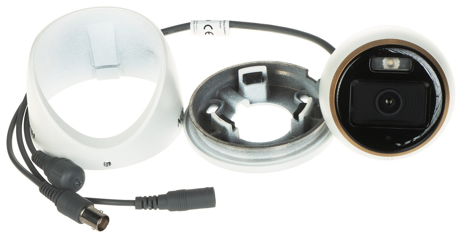Hikvision DS-2CE70DF3T-LMFS(2.8mm) 2 MP Caméra Turret ColorVu a double éclairage fixe