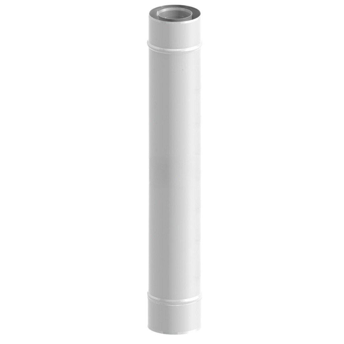 JEREMIAS TWIN02080/125 Tuyau Jeremias pour systeme concentrique diametre 80/125 mm longueur 1000 mm avec joint
