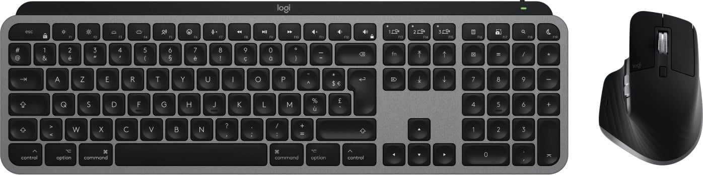 LOGITECH MX Keys S Combo for Mac - Space Grey (FR)