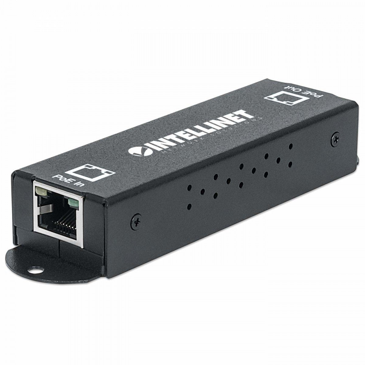 560962 - Gigabit Ethernet - 10,100,1000 Mbit/s - IEEE 802.3 - IEEE 802.3ab - IEEE 802.3af - IEEE 802.3at - IEEE 802.3u - Cat5 - Cat5e - Noir - Métal