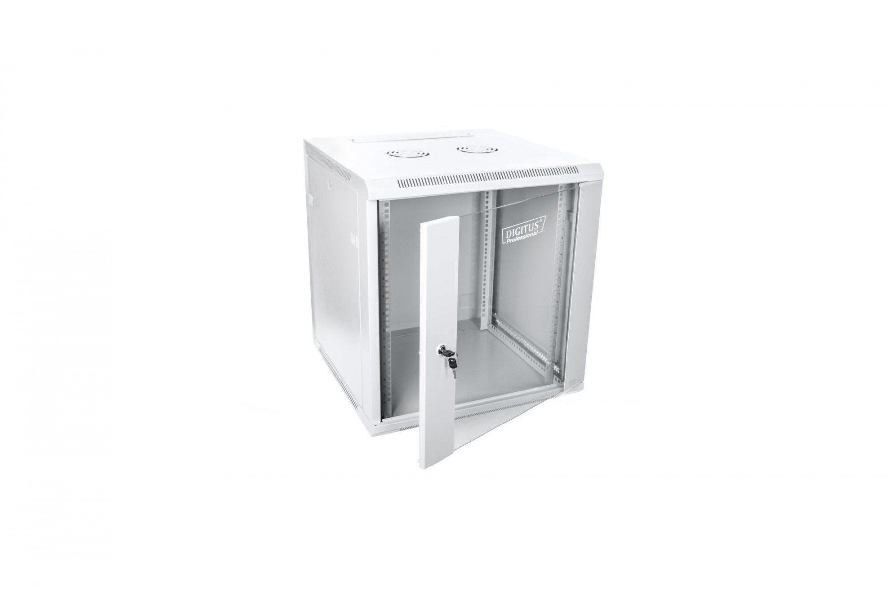 Digitus DN-W19 12U/600 étagere Rack monté sur le mur Gris clair