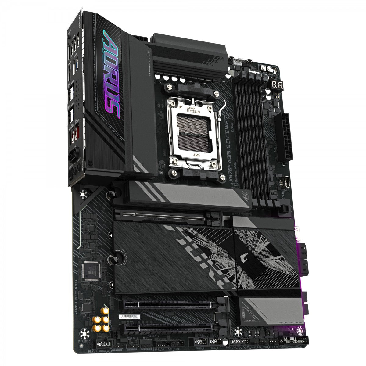 GIGABYTE X870E AORUS ELITE WIFI7 AMD X870E Emplacement AM5 ATX
