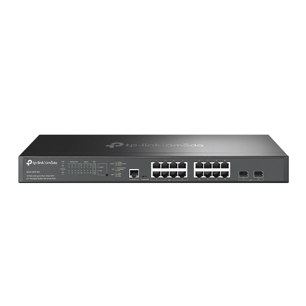 16-Port 2.5GBASE-T and 2-Port 10GE SFP+
