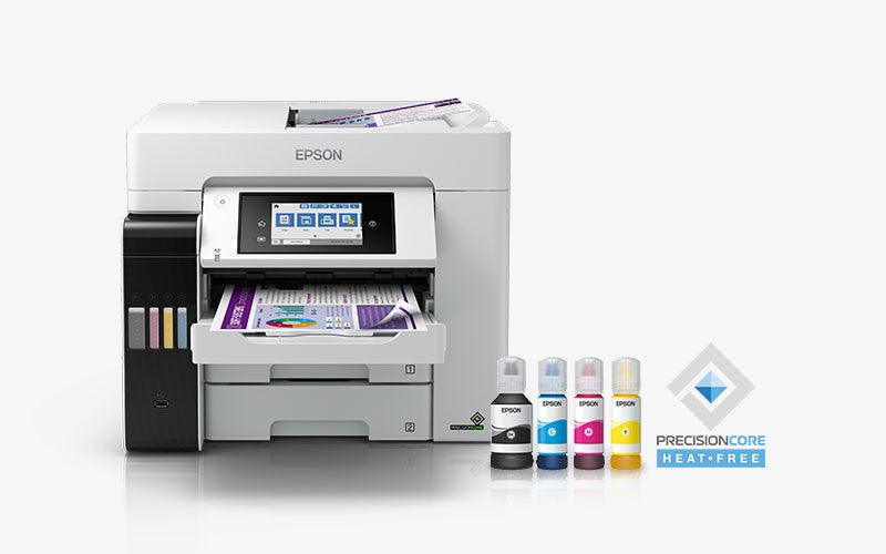 Epson EcoTank L6580 - appareil tout-en-un d'impression - impression, numérisation, copie, fax 4800 x 2400 DPI A4 25ppm Wi-Fi AirPrint