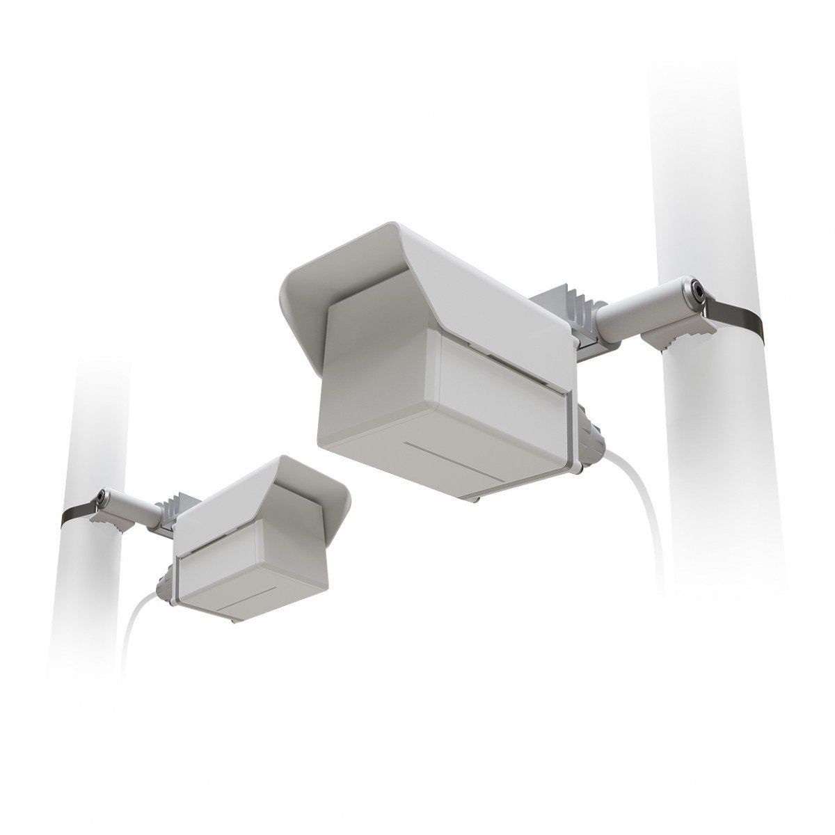 Mikrotik Wireless Wire Cube Pro 433 Mbit/s Blanc Connexion Ethernet, supportant l'alimentation via ce port (PoE)