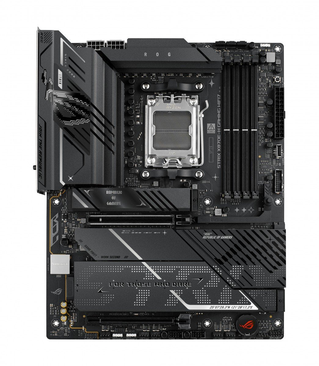 ASUS ROG STRIX X870E-H GAMING WIFI7 ATX AM5 DDR5 Motherboard 2xUSB4 1xHDMI