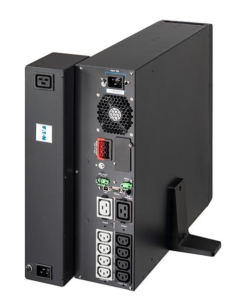 EATON 9PX 1500i RT2U Marine Marine UPS Rack AC 200/208/220/230/240V 1500Watt 1500VA RS-232 USB output connectors 8 PFC 2U