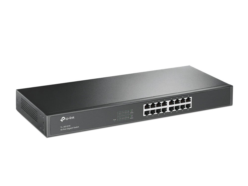 16 Gigabit Switch 19-inch rack-mount