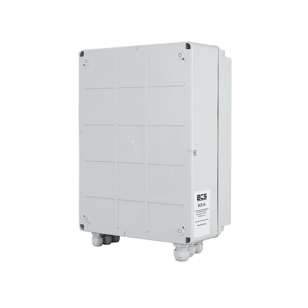 BCS BCS-XL Boîtier Externe Gris IP56 avec Espace pour Batterie 18Ah 300x220x120mm