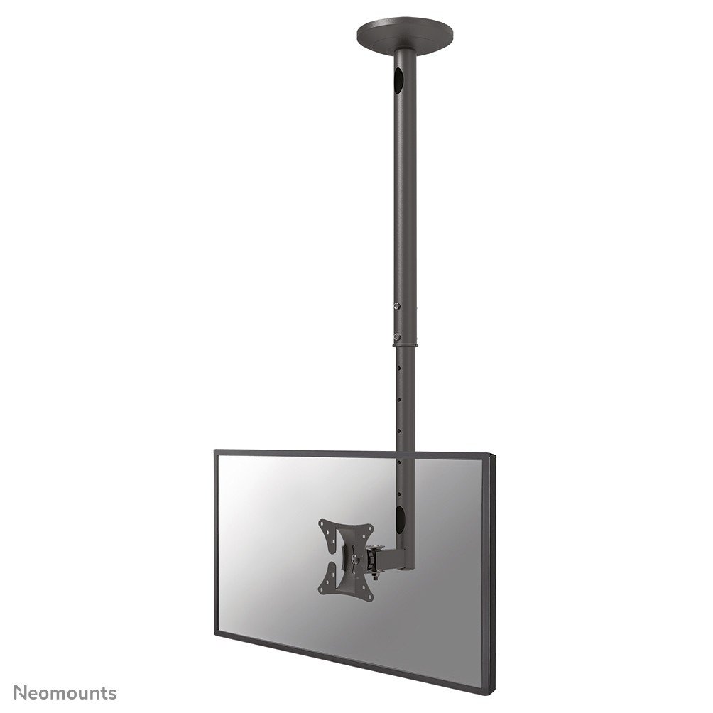 NEOMOUNTS FPMA-C050BLACK Support de plafond pour écran de 10-30p - h 60-85 cm