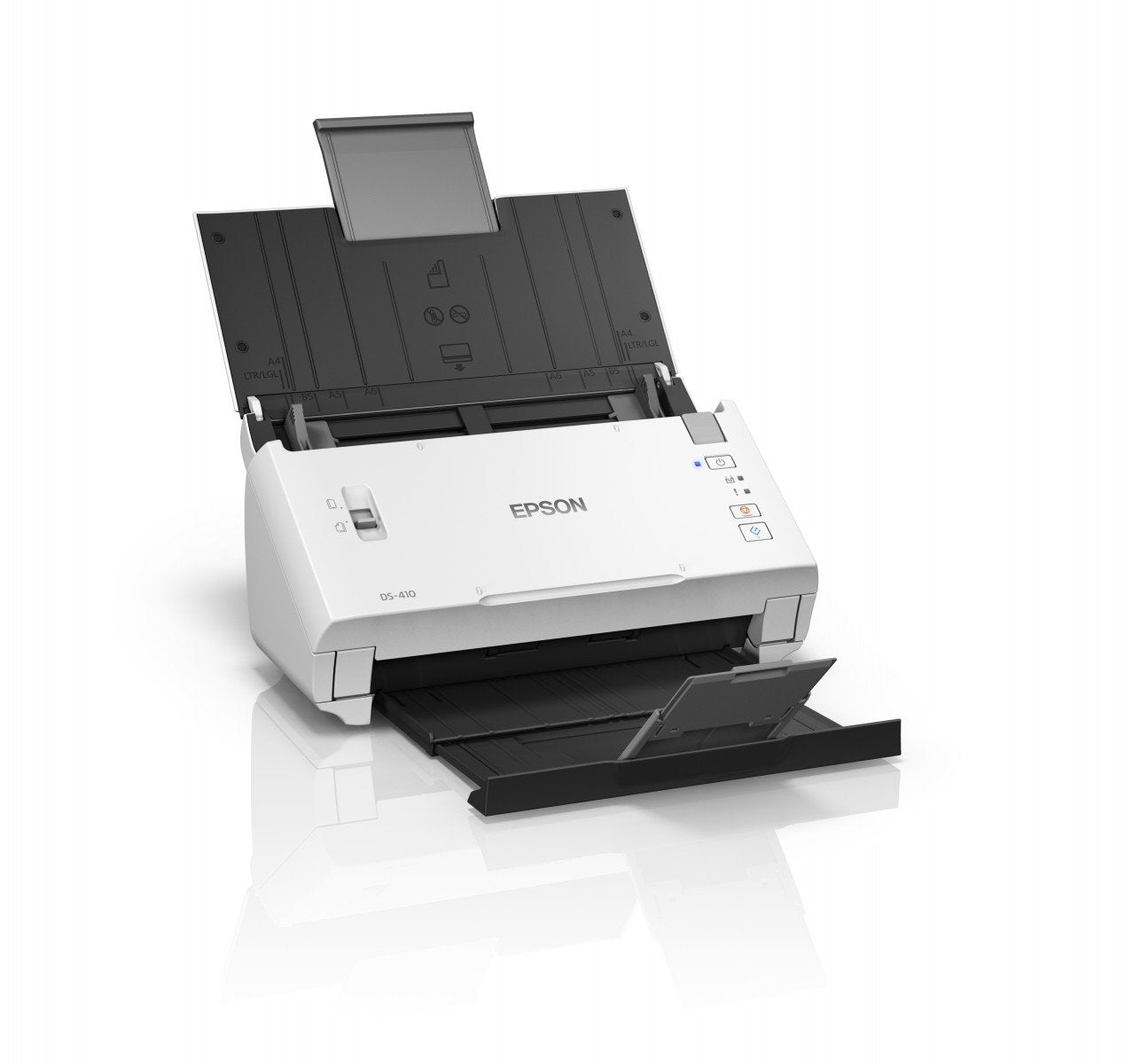 EPSON WorkForce DS-410 Document scanner Contact Image Sensor CIS Duplex A4 600x600dpi 26ppm ADF 50sheets 3000scans/d USB 2.0