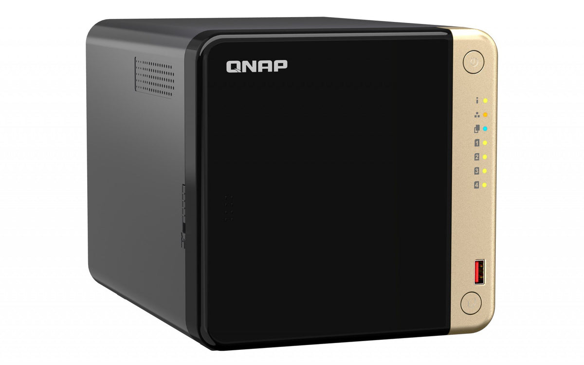 QNAP 4-Bay desktop NAS Intel Celeron N5105/N5095 quad-core