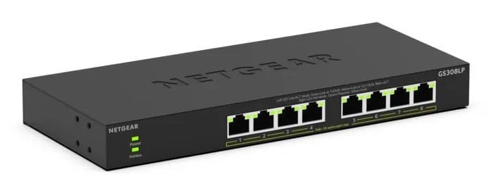 NETGEAR 8-PORT POE GIGABIT UNMANAGED SWITCH GS308LP