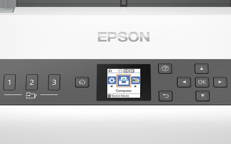 EPSON WorkForce DS-730N business scanner 600dpi