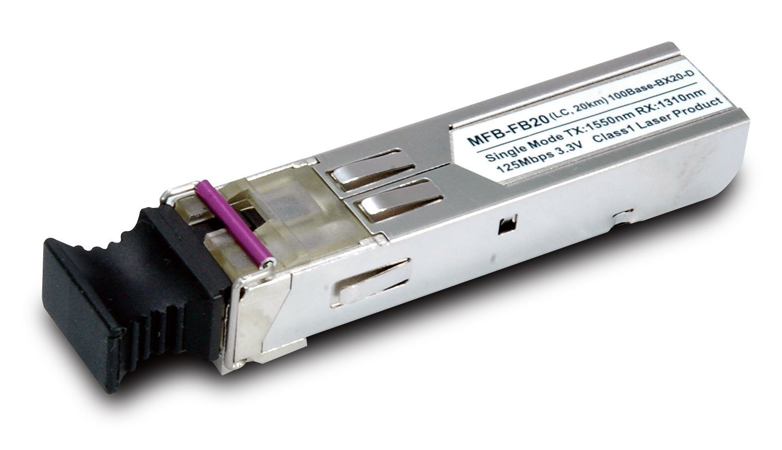 PLANET MFB-FB20 module émetteur-récepteur de réseau Fibre optique 100 Mbit/s SFP 1550 nm