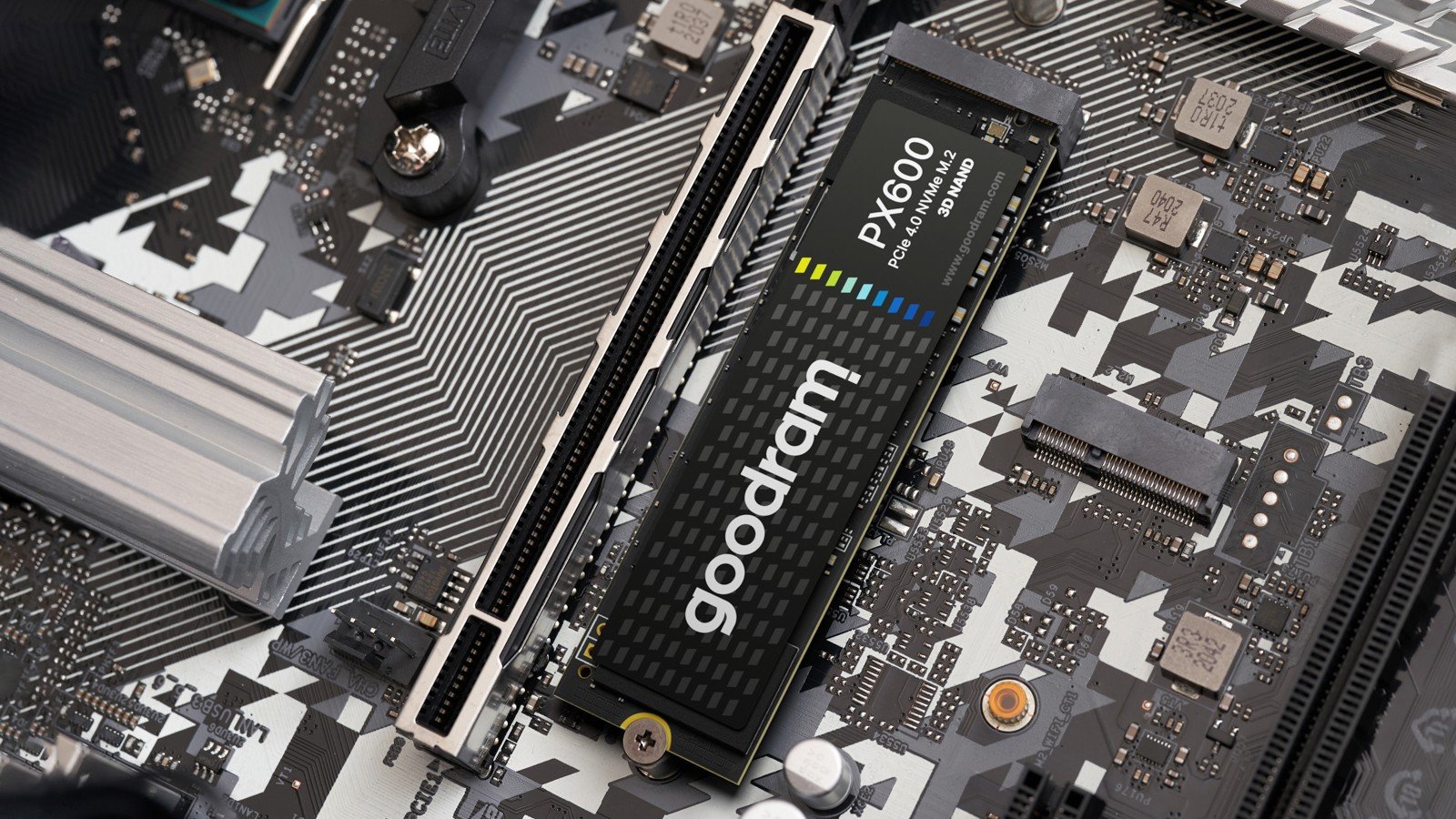Goodram SSDPR-PX600-500-80 disque SSD interne 500 Go M.2 PCI Express 4.0 NVMe 3D NAND