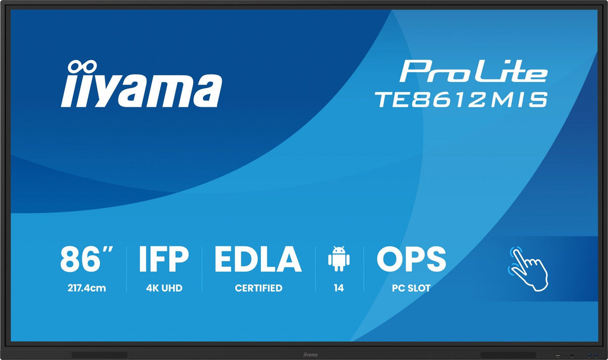 IIYAMA- Afficheur professionnel tactile 86"  TE8612MIS-B4AG