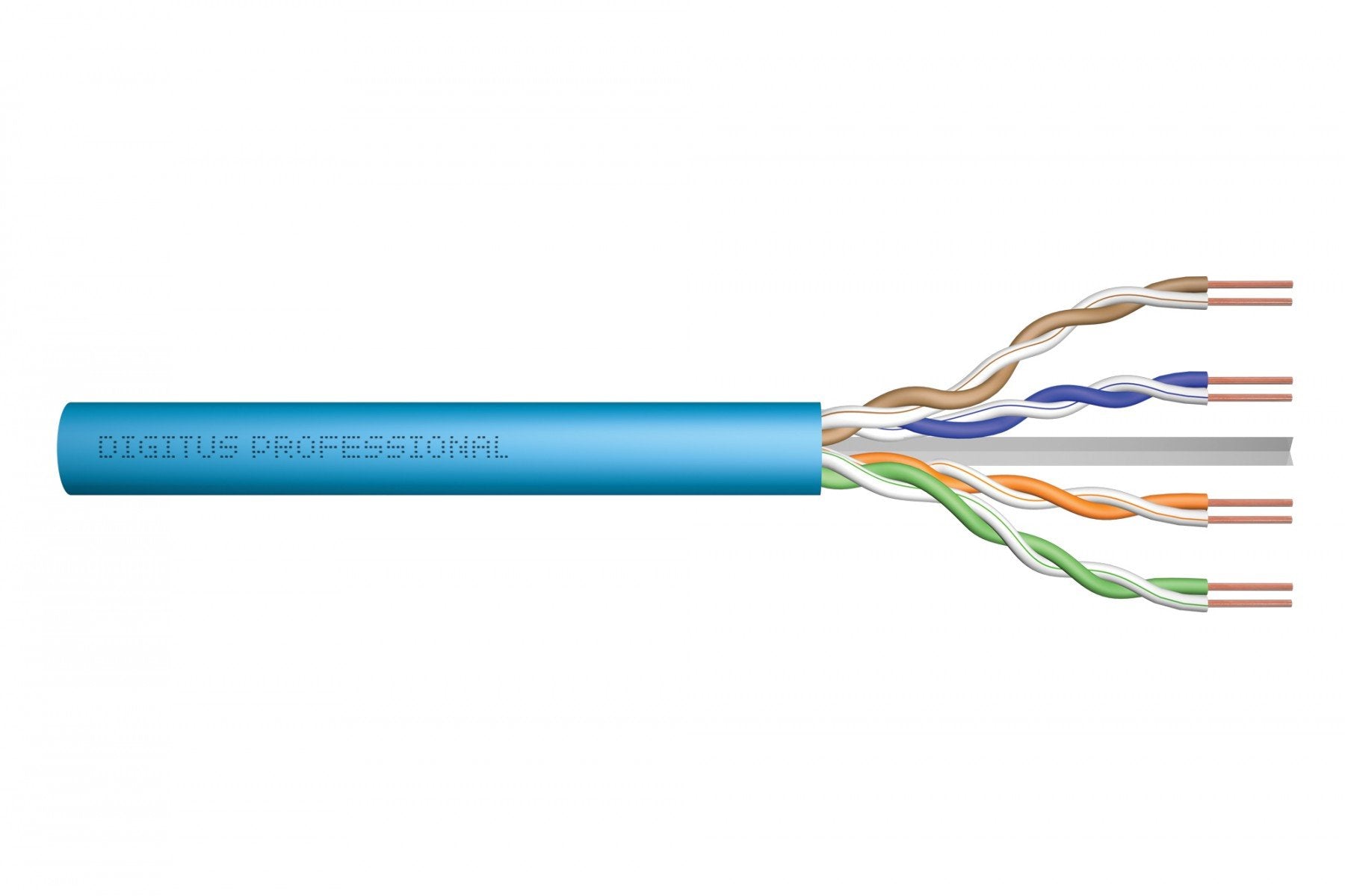 Digitus DK-1613-A-VH-305 câble de réseau Bleu Cat6a U/UTP (UTP)