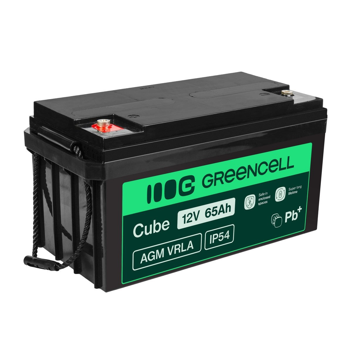 Green Cell AGM Battery 12V 65Ah - Battery - 65.000 mAh