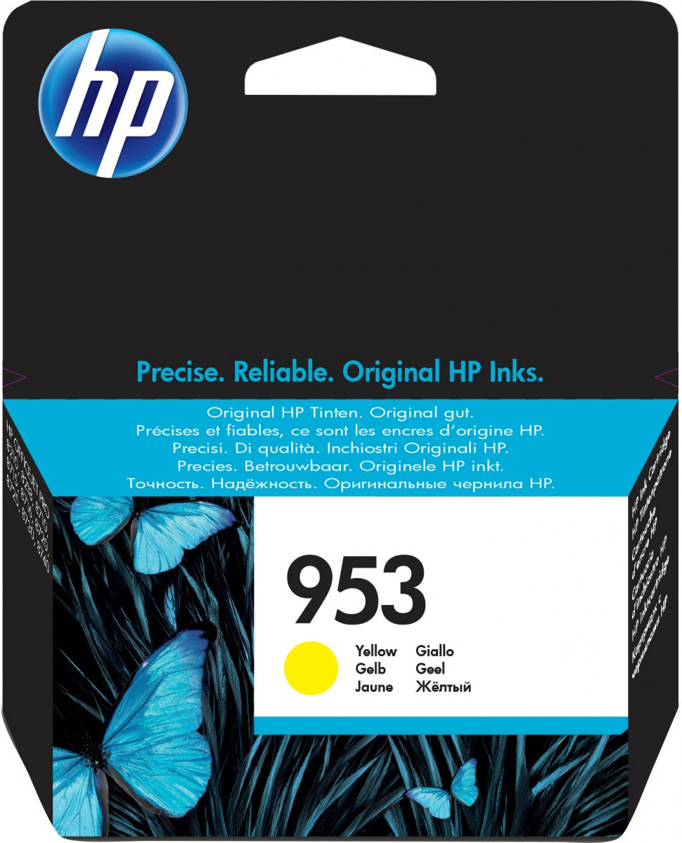 HP 953 original Ink cartridge F6U14AE BGX Yellow 700 Pages