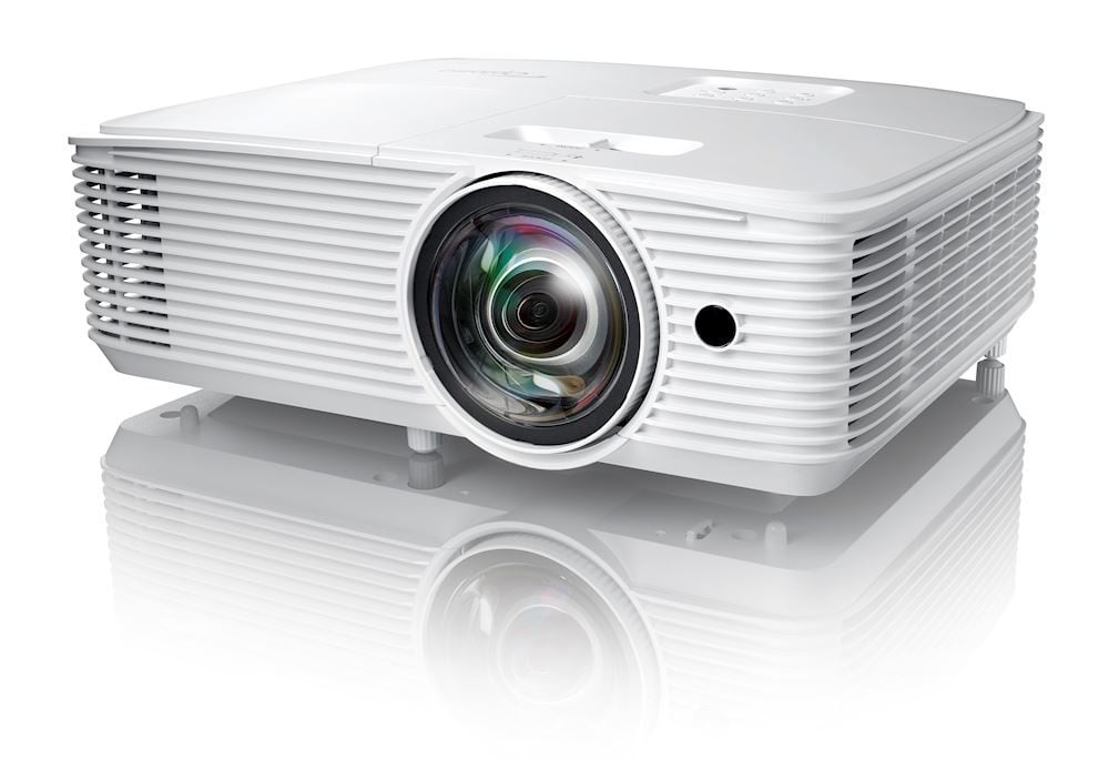 Optoma H117ST Projecteur a focale courte 3800 ANSI lumens DLP WXGA (1280x800) Compatibilité 3D Blanc