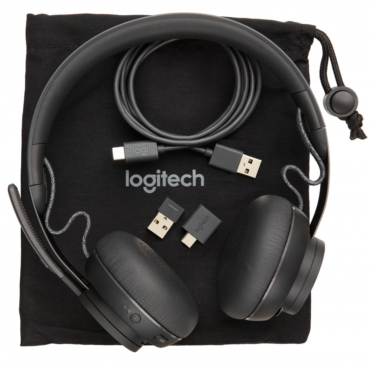 Casque Logitech 981-000854 Zone Wireless MS avec réduction de bruit Bluetooth