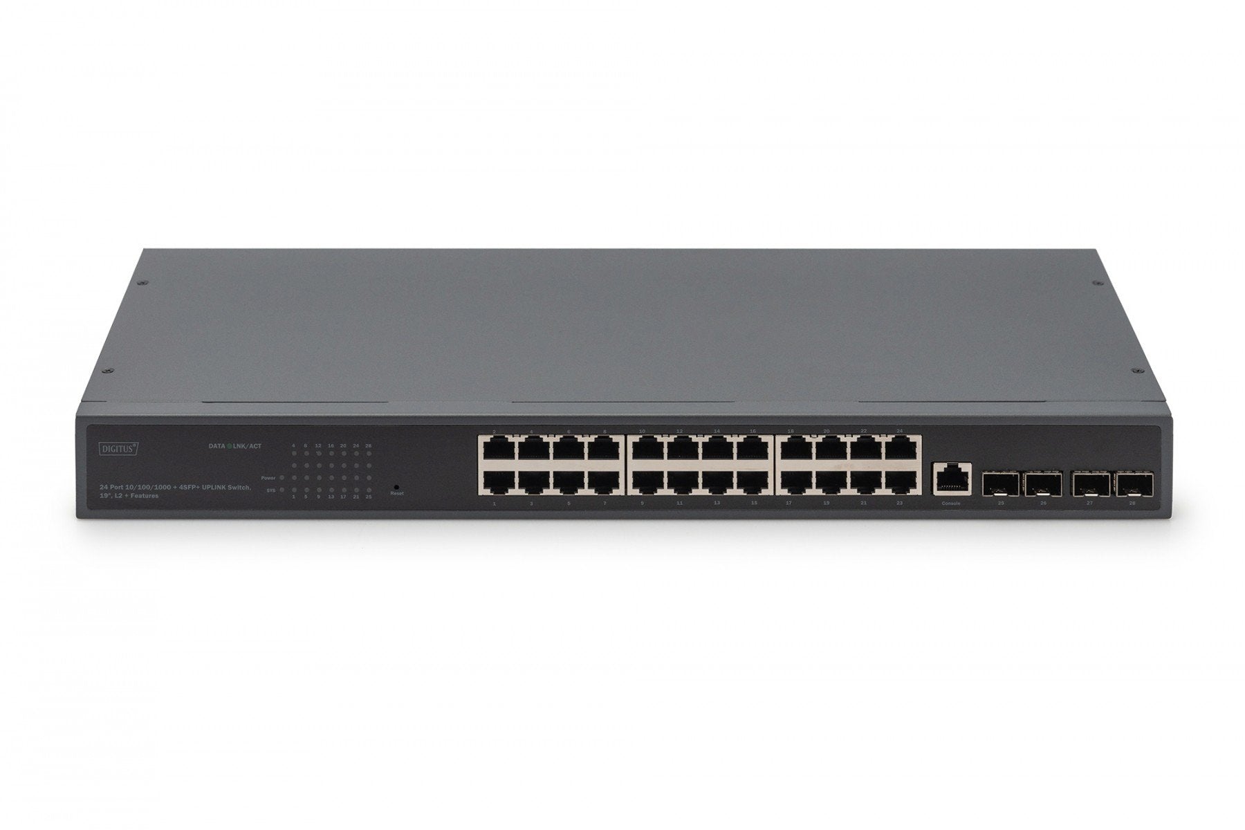 Digitus DN-80223 commutateur réseau Géré L3 Gigabit Ethernet (10/100/1000) 1U Noir