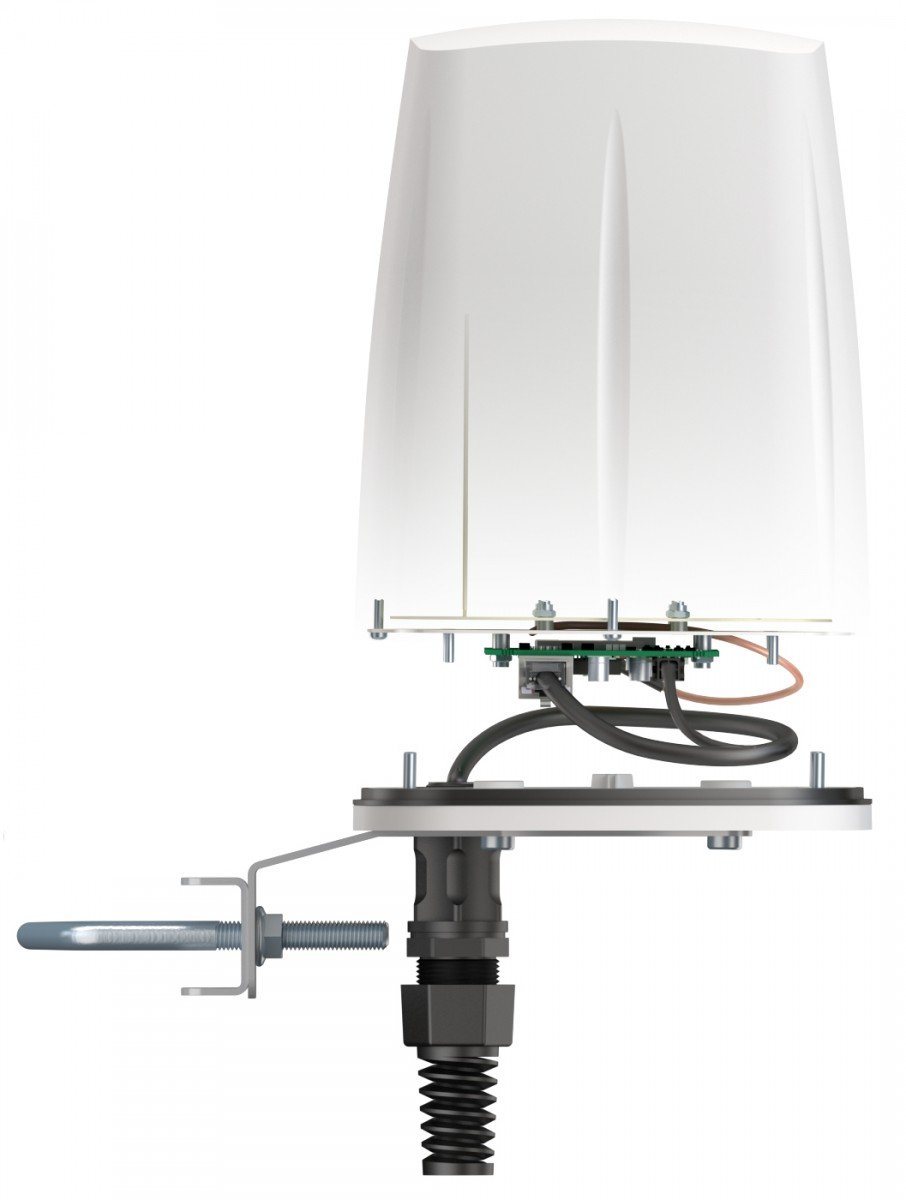 QuWireless A140S Antenne Omni-Directionnelle 4 dBi Gain 0.694-2.7 GHz