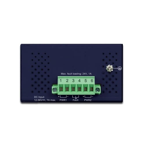 PLANET IGS-614HPT commutateur réseau Non-géré Gigabit Ethernet (10/100/1000) Connexion Ethernet, supportant l'alimentation via ce port (PoE) Bleu