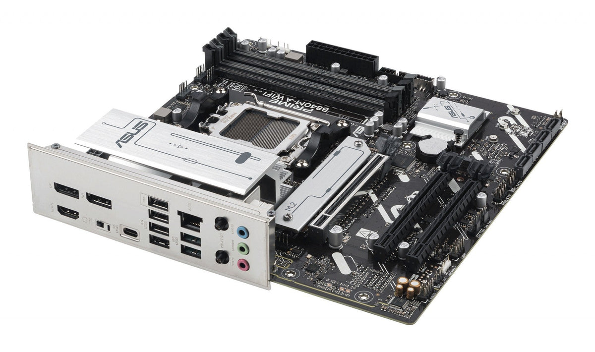 ASUS PRIME B840M-A WIFI AM5 DDR5 micro ATX MB 1xHDMI 2xDP 3xM.2 4xSATA