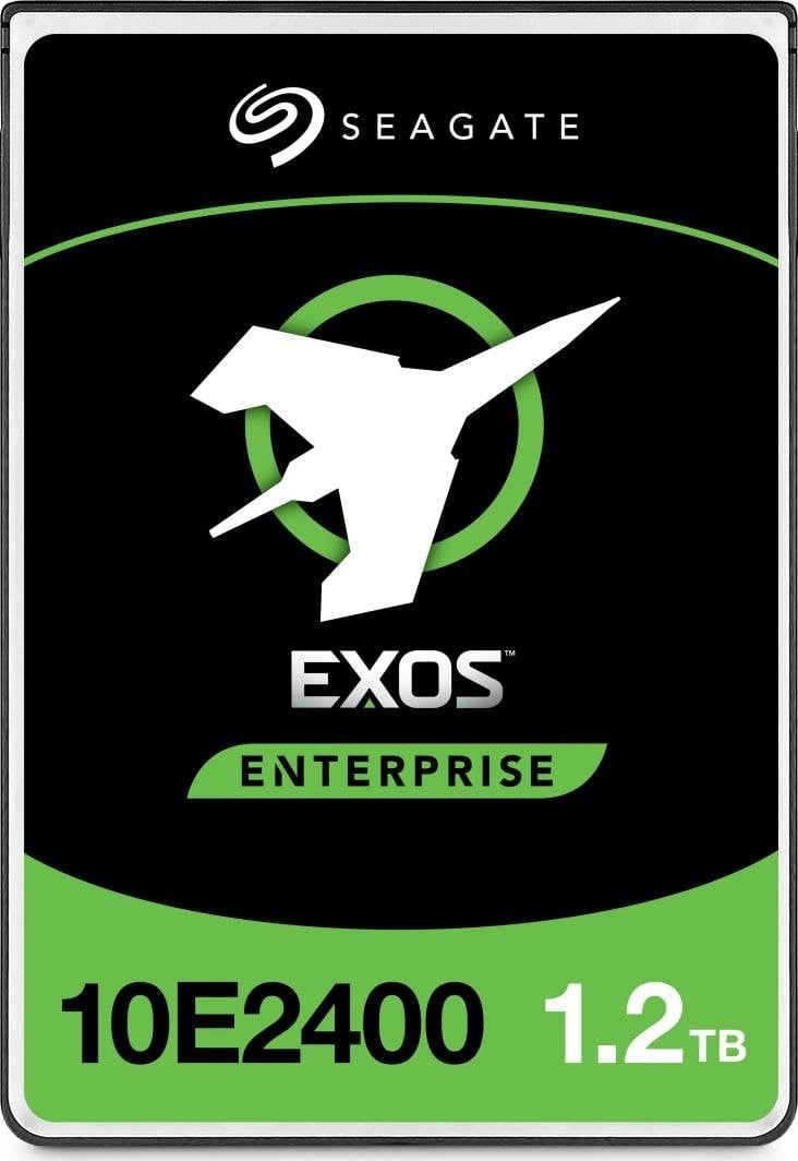 SEAGATE EXOS 10E2400 Ent.Perf. 10K 1.2TB w/Enhanced Cache HDD 512e/4Kn FastFormat 10000rpm 256MB cache SAS 12Gb/s 6,4cm 2,5inch BLK