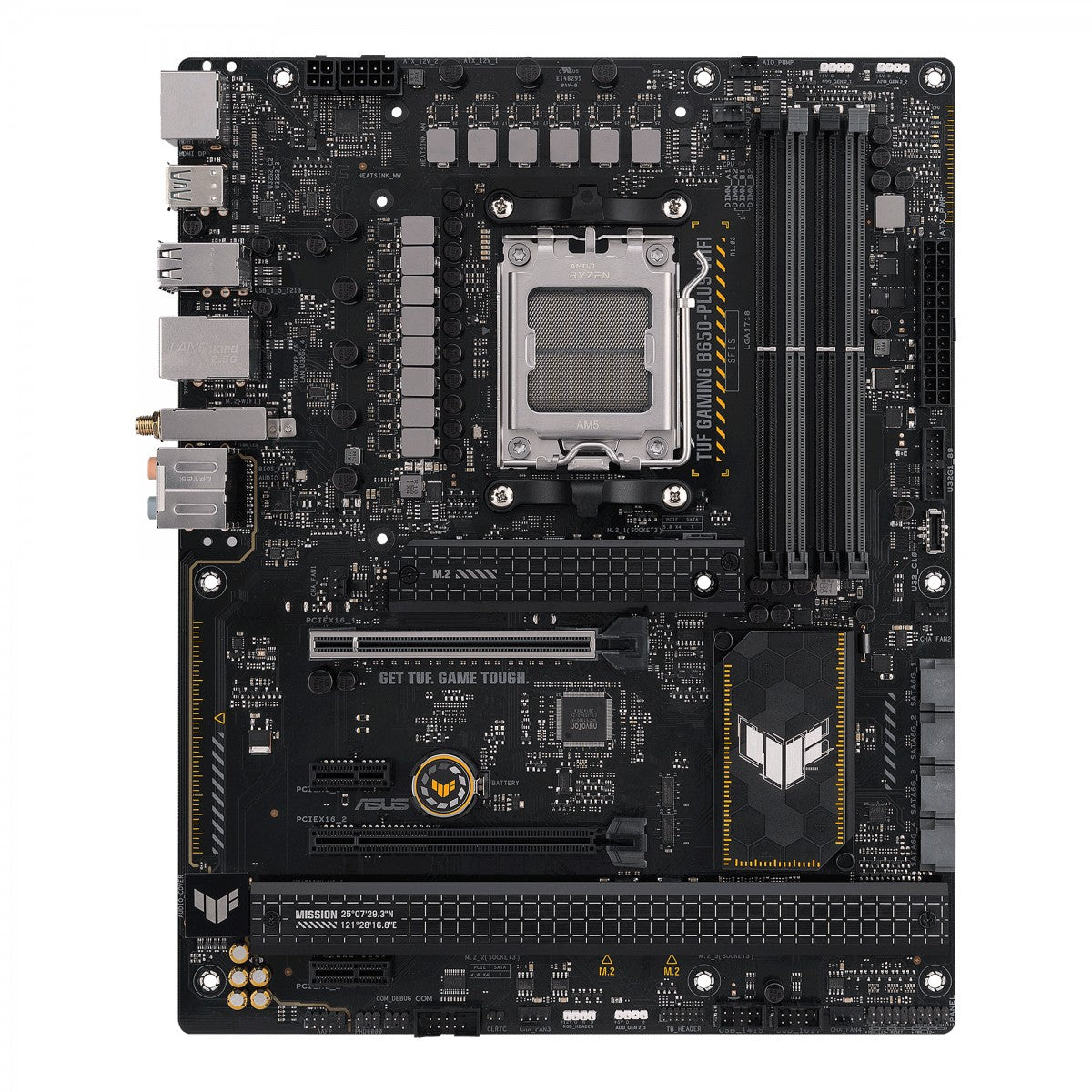 Carte mere ATX ASUS TUF GAMING B650-PLUS WIFI avec Wi-Fi 6 et support DDR5