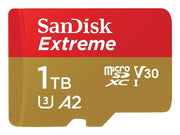 Extreme microSDXC 1TB+SD Adapt 190MB/s